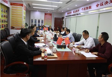 福建省政府驻天津办主任李健全和天津市福建商会会长沈木辉一行到访北京福建企业总商会