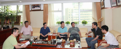 天津市北辰区人民政府招商部到访商会考察交流