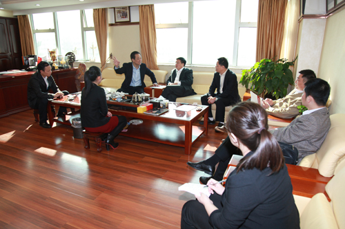 莆田市委常委、组织部部长王强一行莅临商会视察党建工作