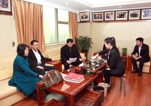 福州市政府驻京联络处主任陈晓晖一行到访总商会