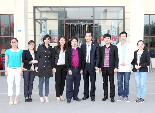 总商会秘书处一行拜访副会长陈进林