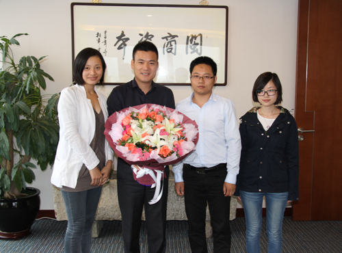 秘书处为中鸿基控股集团董事长郑连发送去生日祝福