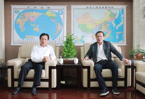 总商会执行副秘书长陈文育拜访国家电网国网物资有限公司总经理林荣卫